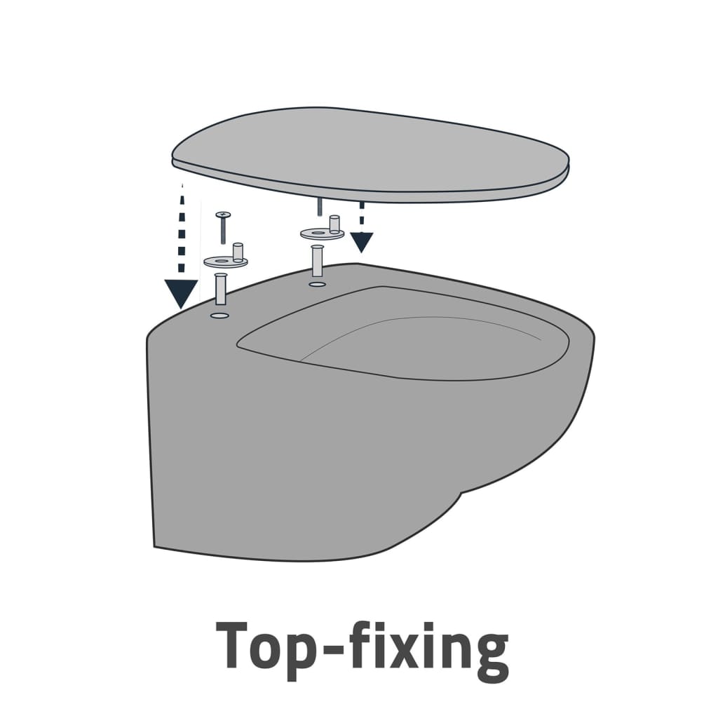 RIDDER Toiletbril Generation soft-close wit 2119101