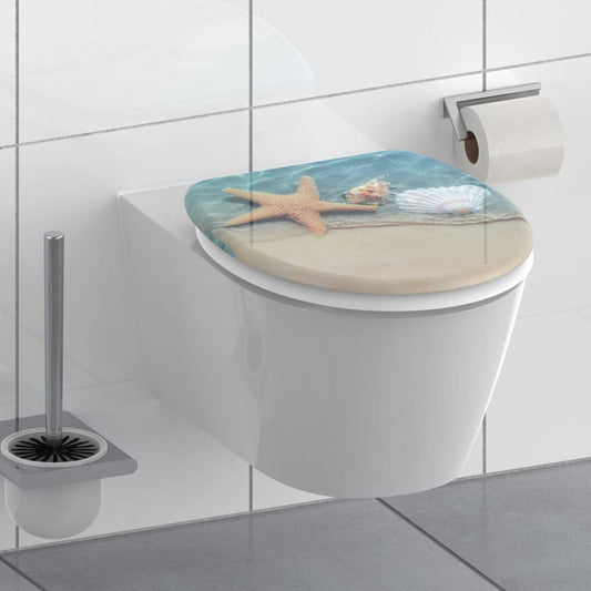 SCHÜTTE Toiletbril met soft-close BEACH