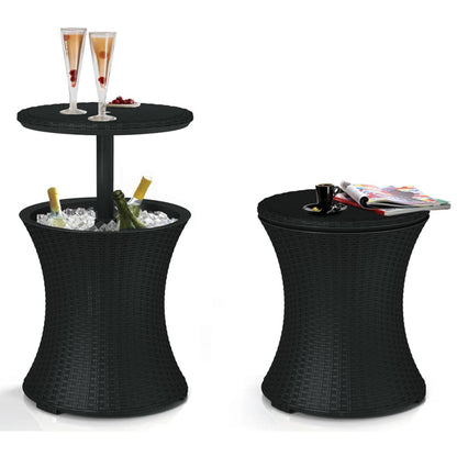 Keter Cool Bar Pacific Rattan antracietkleurig 203835