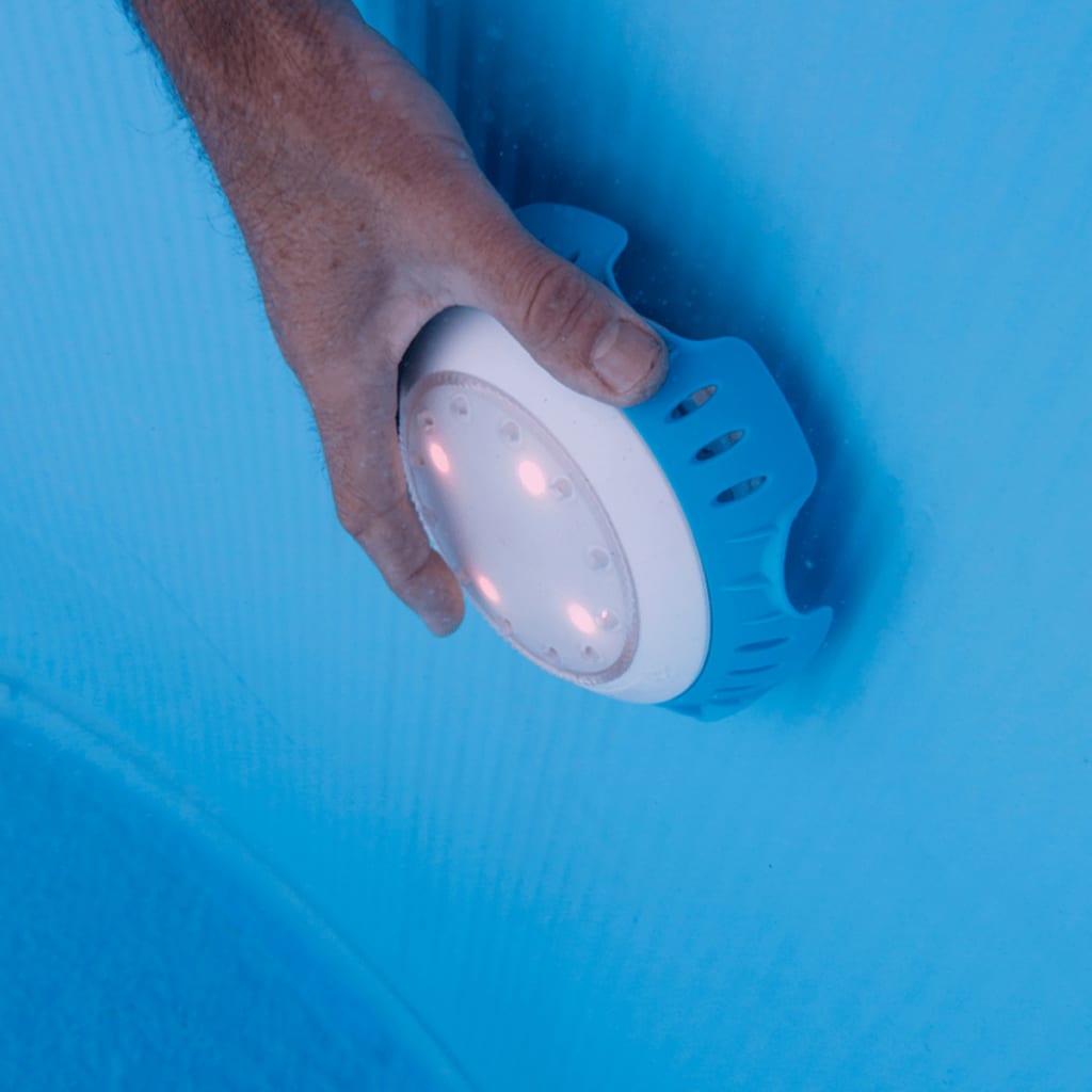 Gre LED-licht voor bovengronds zwembad wit en blauw LEDRC