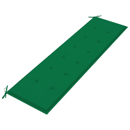 vidaXL Tuinbankkussen 180x50x3 cm oxford stof groen