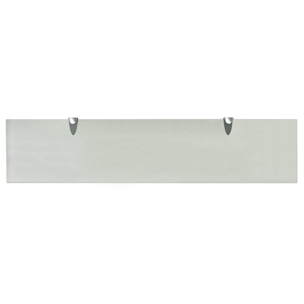 vidaXL Zwevende plank 90x20 cm 8 mm glas