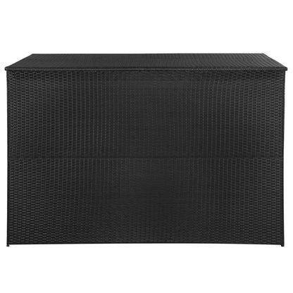 vidaXL Tuinbox 150x100x100 cm poly rattan zwart