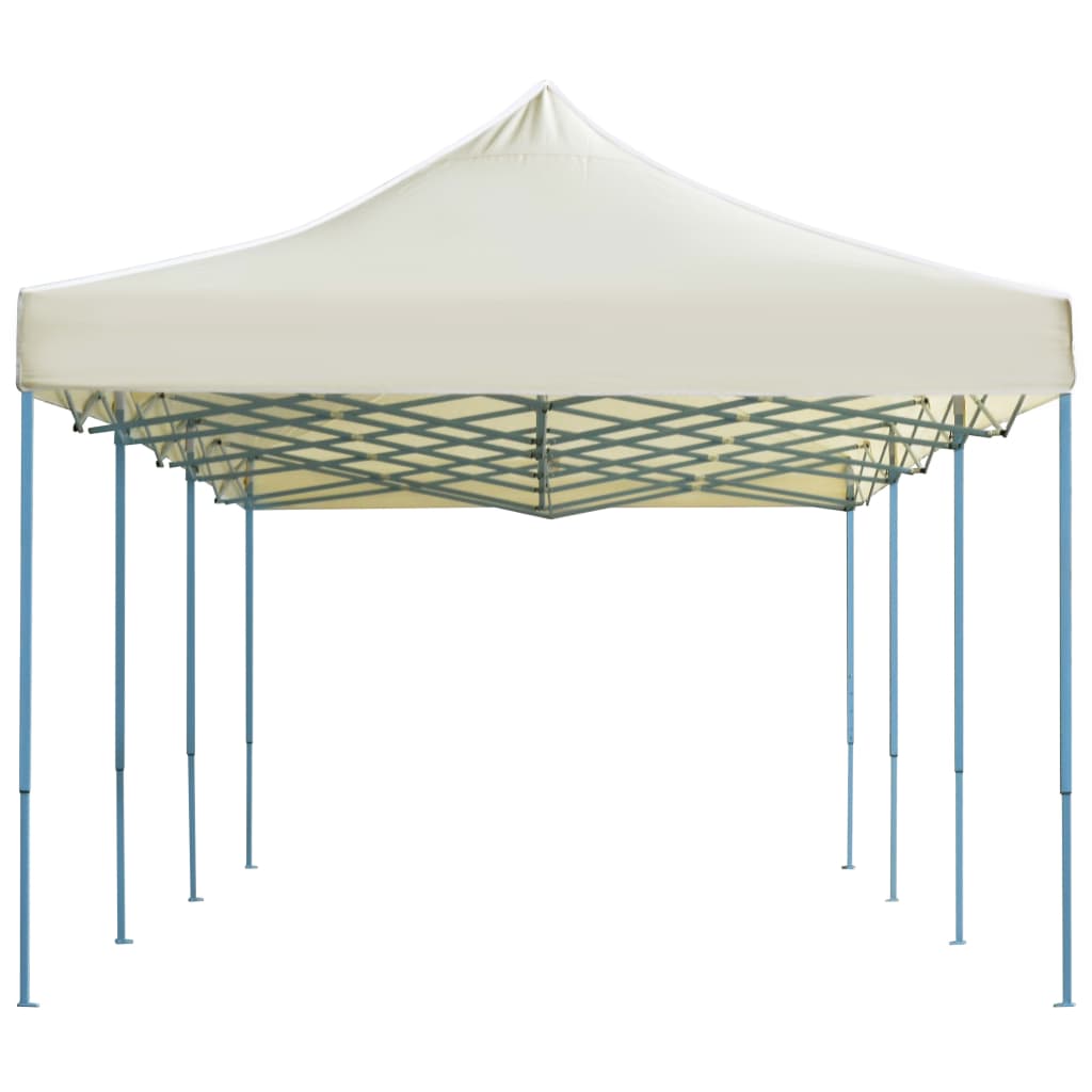 vidaXL Vouwtent pop-up 3x9 m crème