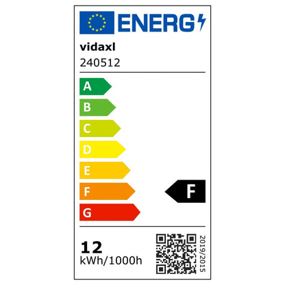 vidaXL Badkamerspiegel met LED's 60x80 cm