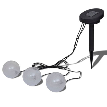 vidaXL Vijververlichting drijvende bollen LED