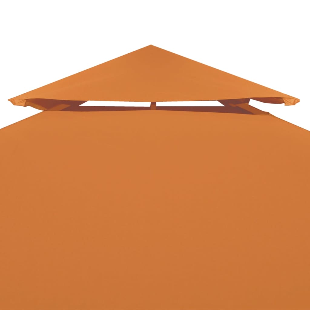 vidaXL Vervangend tentdoek prieel 310 g/m² 3x4 m oranje