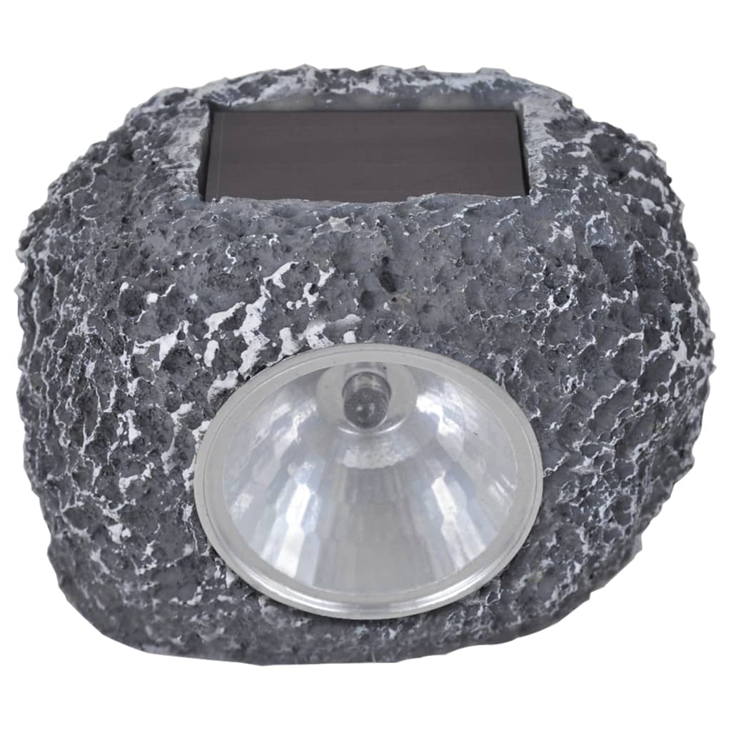 Outdoor Spotlight solar LED 12 st steenvormig