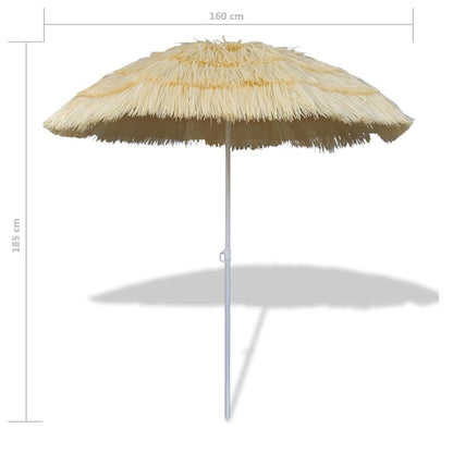 Strandparasol kantelbaar Hawaii-stijl