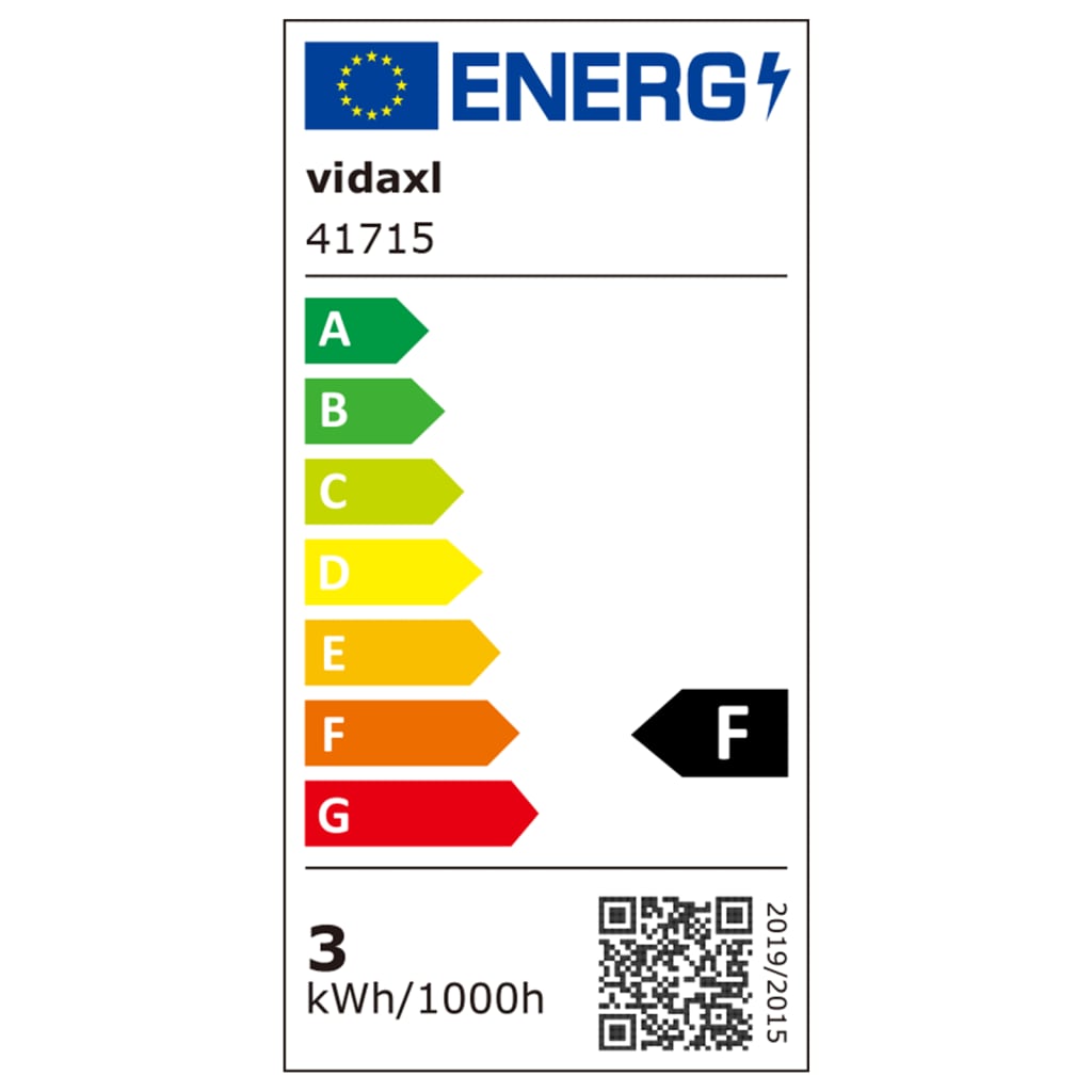 vidaXL 2x LED-lamp verzonken 100x100x68 mm