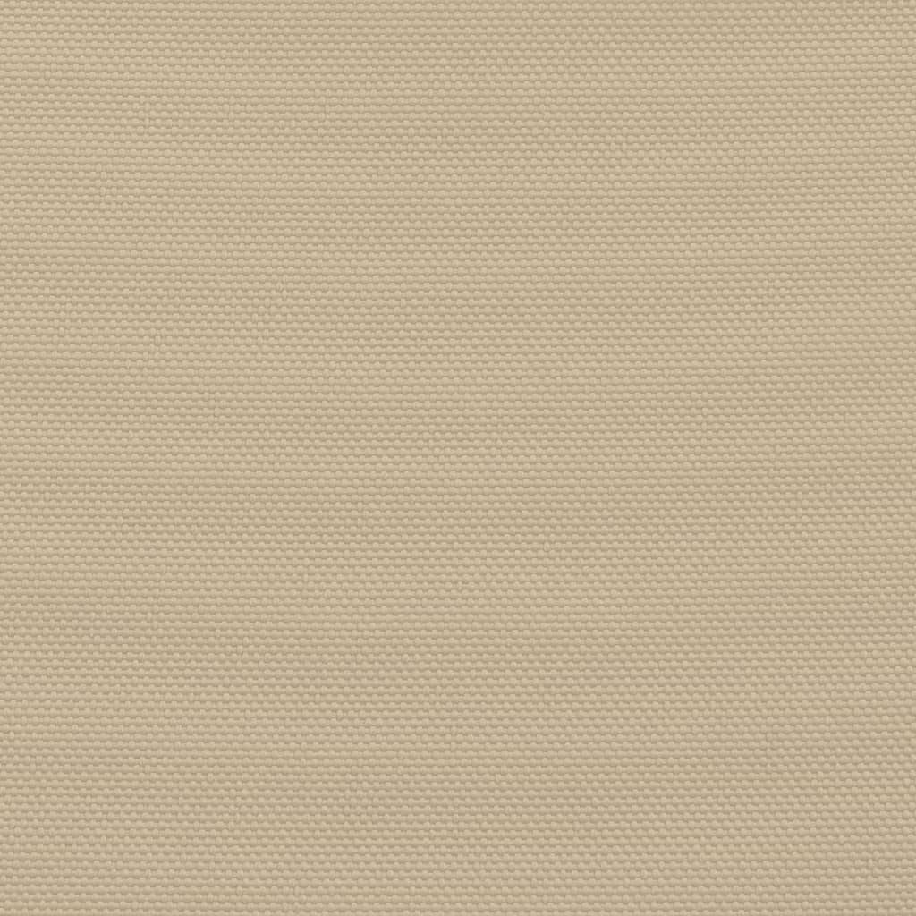 vidaXL Zonnescherm rechthoekig 2x4 m oxford stof beige