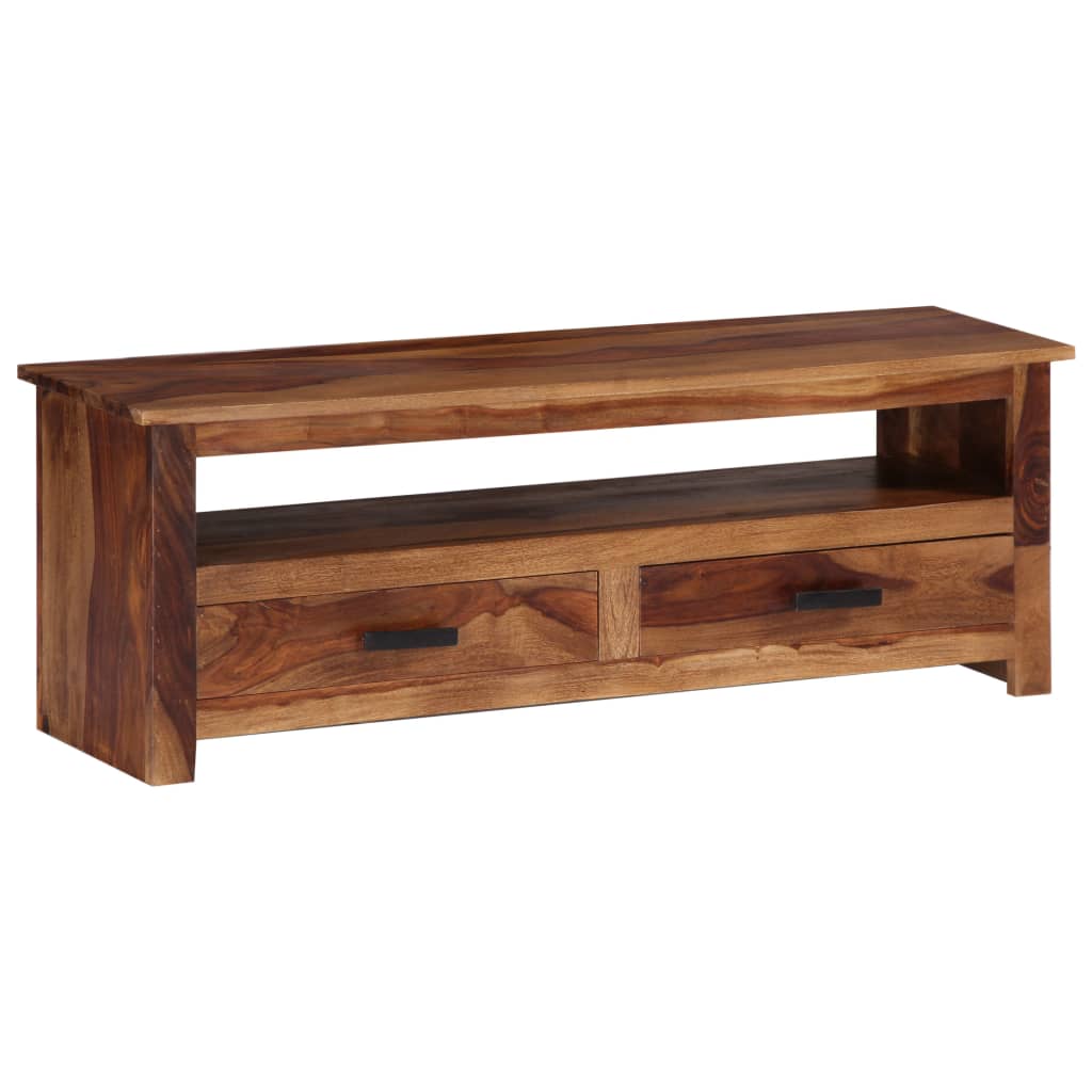 vidaXL Tv-meubel 118x30x40 cm massief hout