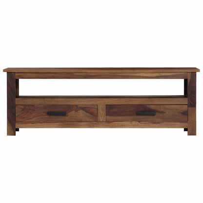 vidaXL Tv-meubel 118x30x40 cm massief hout