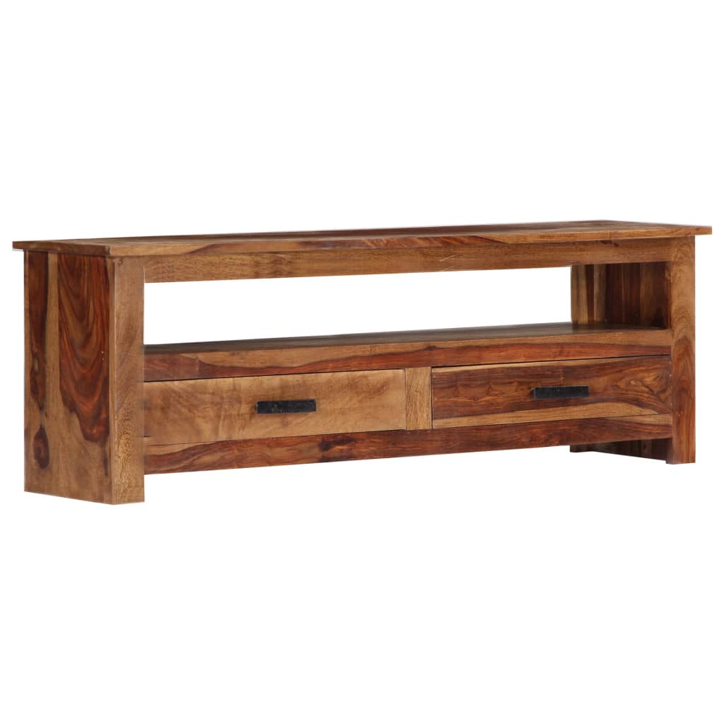 vidaXL Tv-meubel 118x30x40 cm massief hout