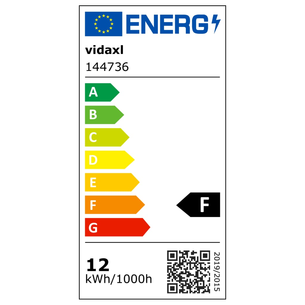 vidaXL Badkamerspiegel LED met aanraaksensor 80x60 cm