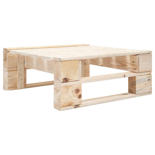 vidaXL Tuinhocker pallet hout