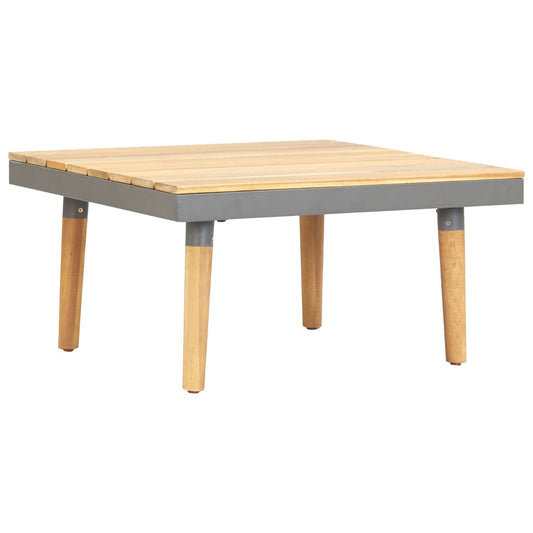 vidaXL Tuintafel 60x60x31,5 cm massief acaciahout