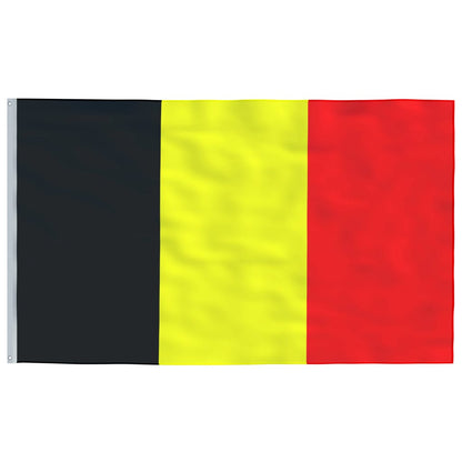 vidaXL Vlag België 90x150 cm