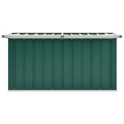 vidaXL Tuinbox 129x67x65 cm groen