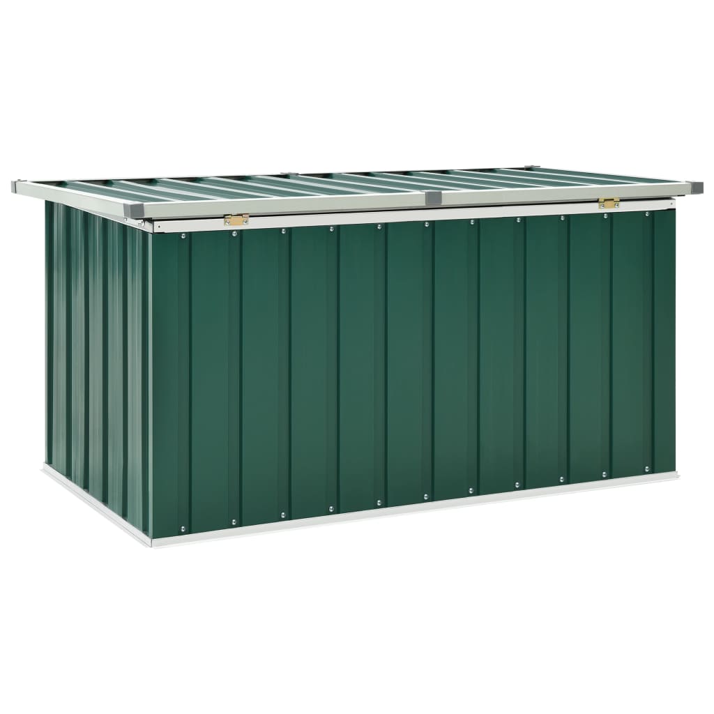 vidaXL Tuinbox 129x67x65 cm groen