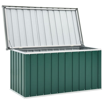 vidaXL Tuinbox 129x67x65 cm groen