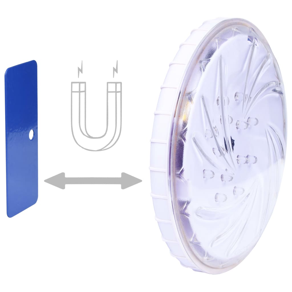 vidaXL Zwembadlamp drijvend LED met afstandsbediening meerkleurig