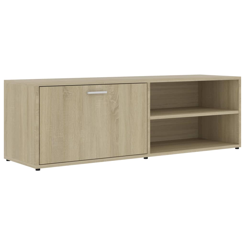 vidaXL Tv-meubel 120x34x37 cm bewerkt hout sonoma eikenkleurig