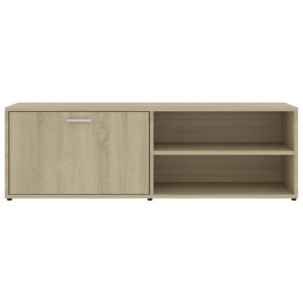 vidaXL Tv-meubel 120x34x37 cm bewerkt hout sonoma eikenkleurig