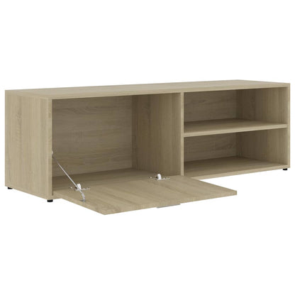 vidaXL Tv-meubel 120x34x37 cm bewerkt hout sonoma eikenkleurig