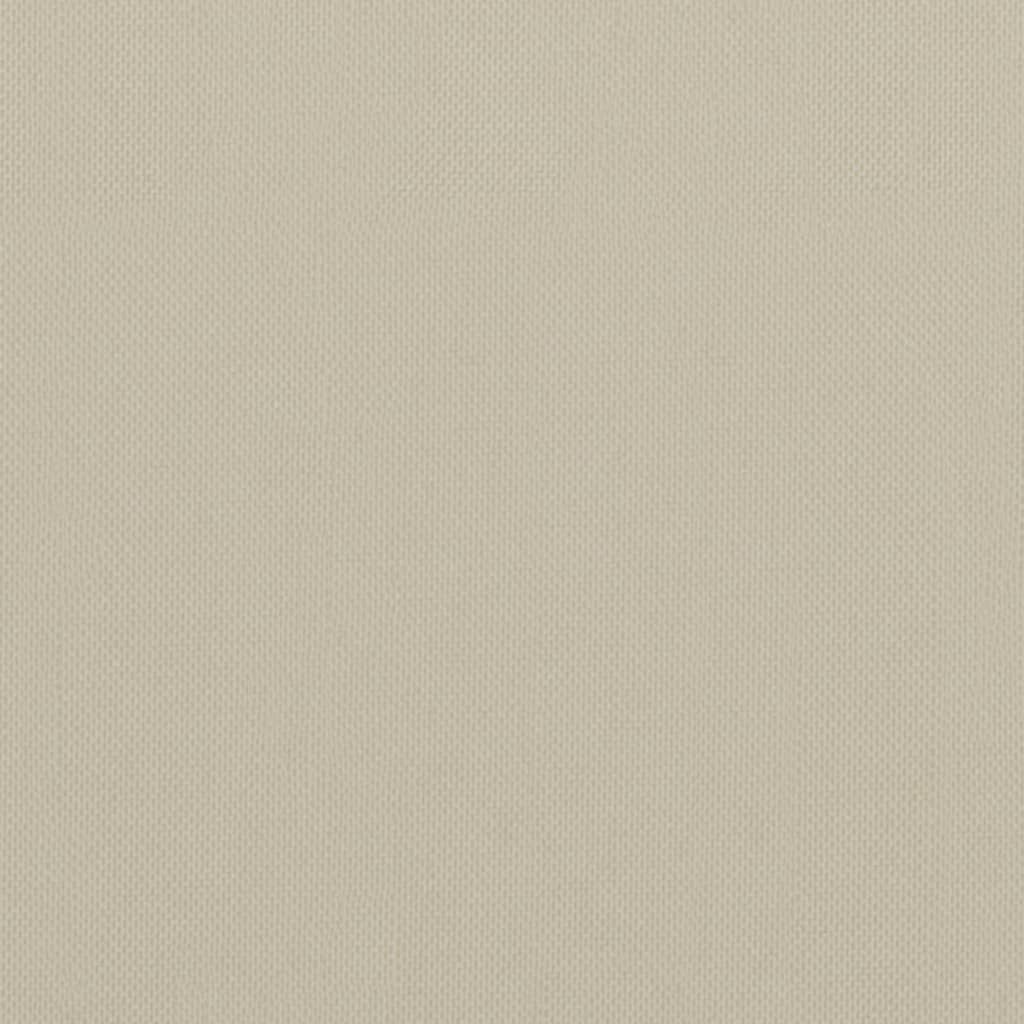 vidaXL Balkonscherm 90x300 cm oxford stof beige