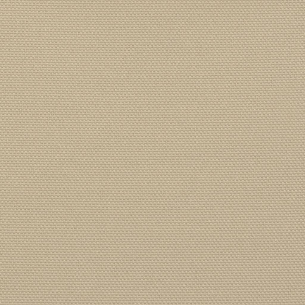 vidaXL Zonnescherm driehoekig 4x5x6,4 m oxford stof beige