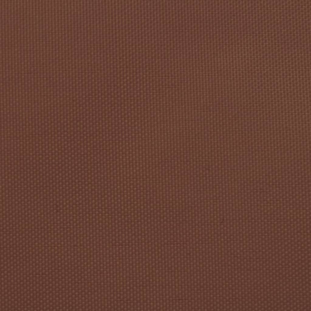 vidaXL Zonnescherm driehoekig 4,5x4,5x4,5 m oxford stof terracotta