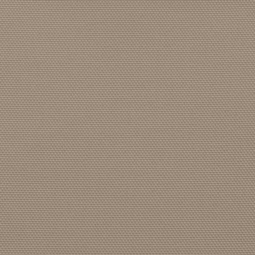 vidaXL Zonnescherm rechthoekig 2x3 m oxford stof taupe