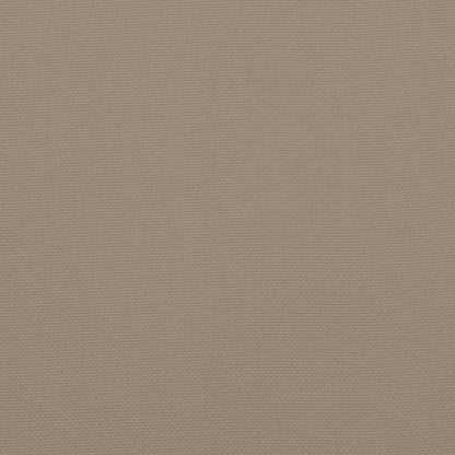 vidaXL Tuinstoelkussens 6 st 100x50x3 cm oxford stof taupe