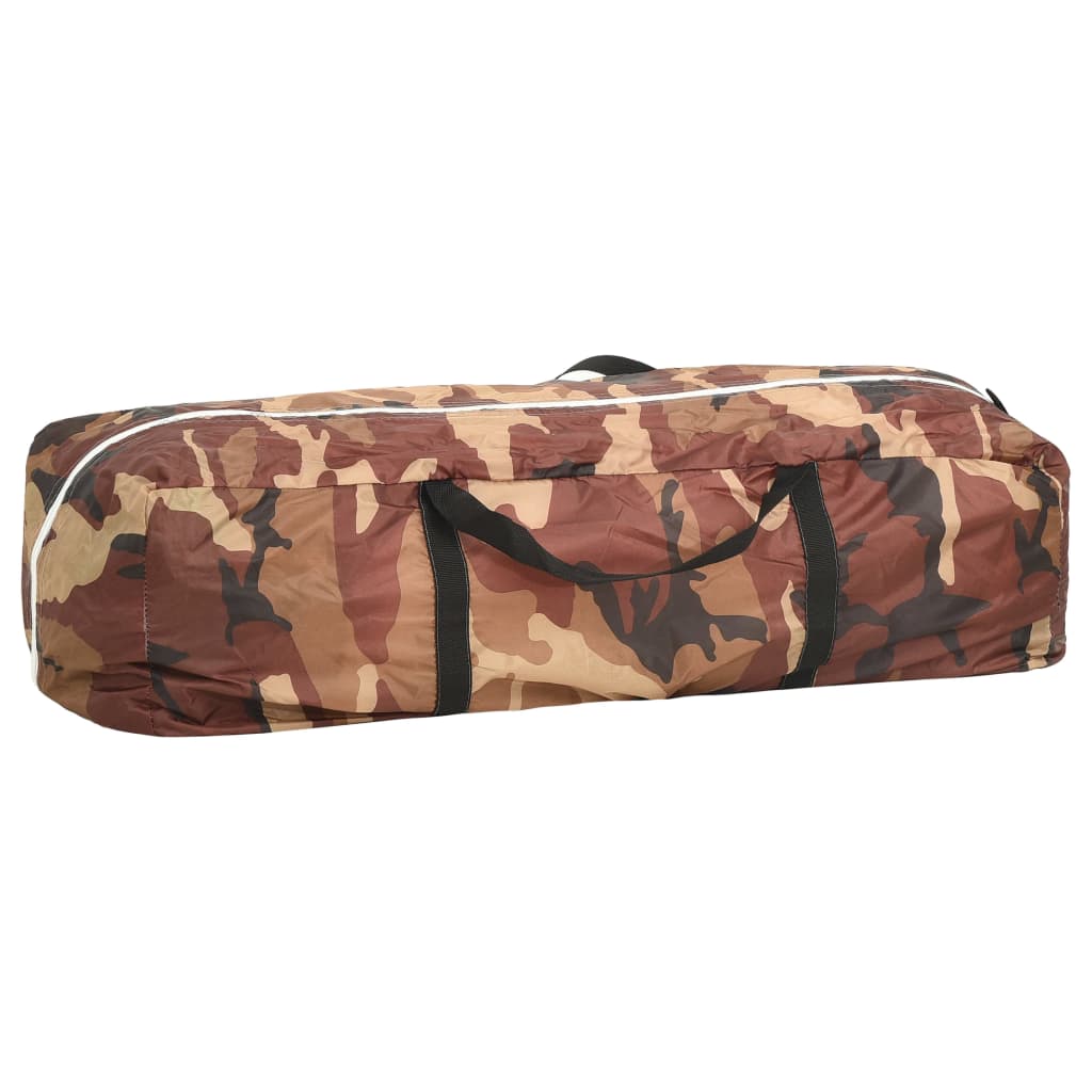 vidaXL Zwembadtent 660x580x250 cm stof camouflage