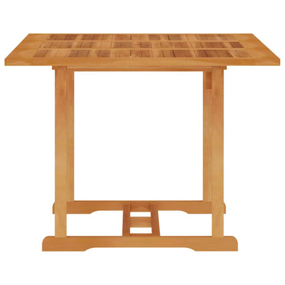 vidaXL Tuintafel 150x90x75 cm massief teakhout