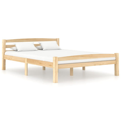 vidaXL Bedframe massief grenenhout 120x200 cm