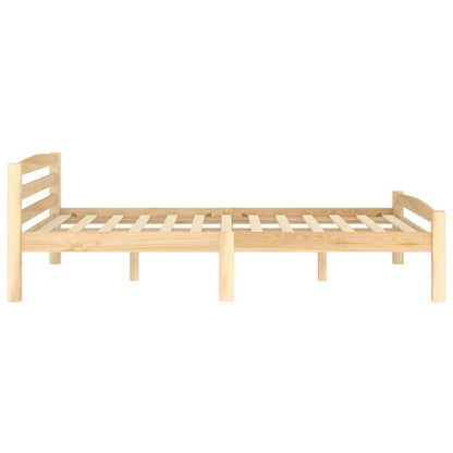 vidaXL Bedframe massief grenenhout 120x200 cm