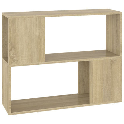 vidaXL Tv-meubel 80x24x63 cm bewerkt hout sonoma eikenkleurig