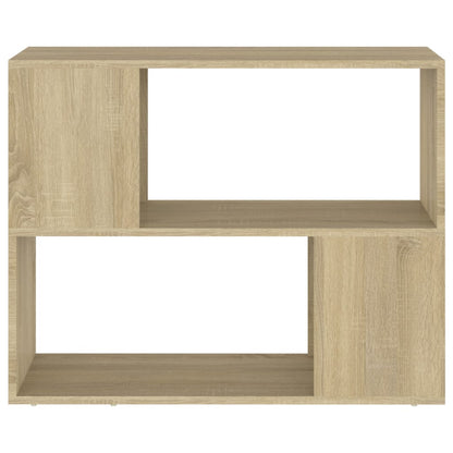 vidaXL Tv-meubel 80x24x63 cm bewerkt hout sonoma eikenkleurig