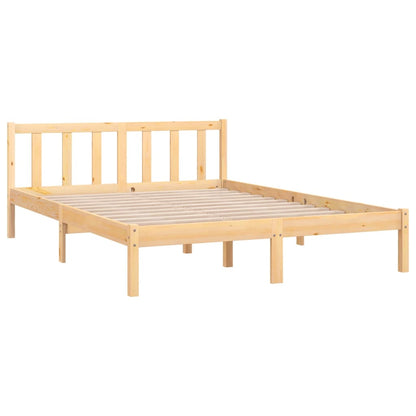 vidaXL Bedframe massief grenenhout 120x200 cm