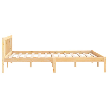 vidaXL Bedframe massief grenenhout 120x200 cm