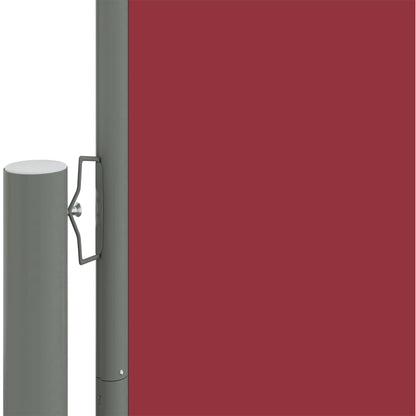 vidaXL Windscherm uittrekbaar 160x600 cm rood