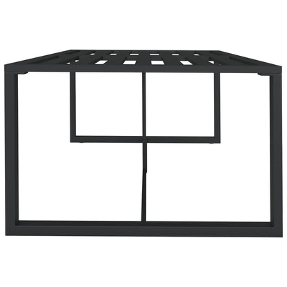 vidaXL Tuintafel 120x60x66 cm aluminium antracietkleurig