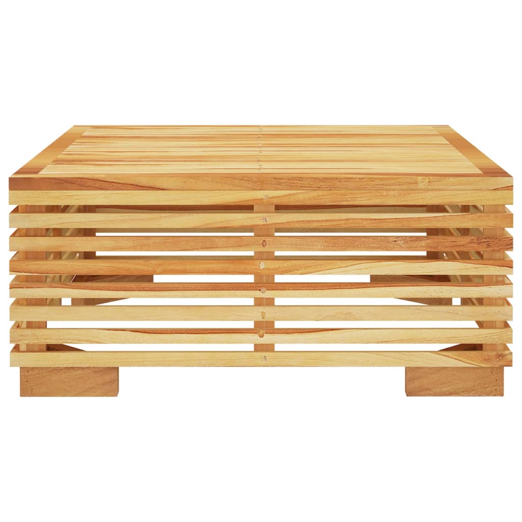 vidaXL Tuintafel 69,5x69,5x31 cm massief teakhout