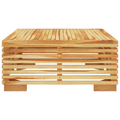 vidaXL Tuintafel 69,5x69,5x31 cm massief teakhout