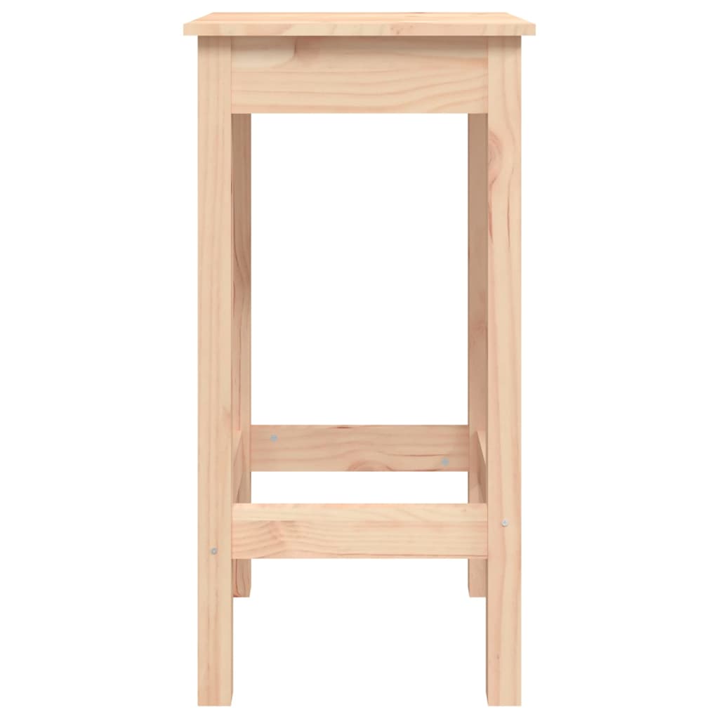 vidaXL Barstoelen 2 st 40x40x78 cm massief grenenhout