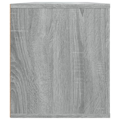 vidaXL Tv-meubel 100x35x40 cm bewerkt hout grijs sonoma eikenkleurig