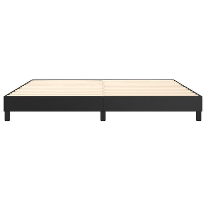 vidaXL Bedframe kunstleer zwart 200x200 cm