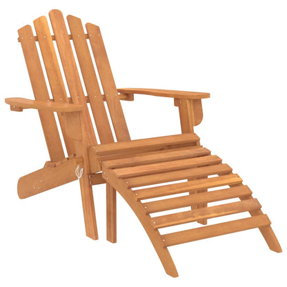 vidaXL 3-delige Loungeset Adirondack massief acaciahout